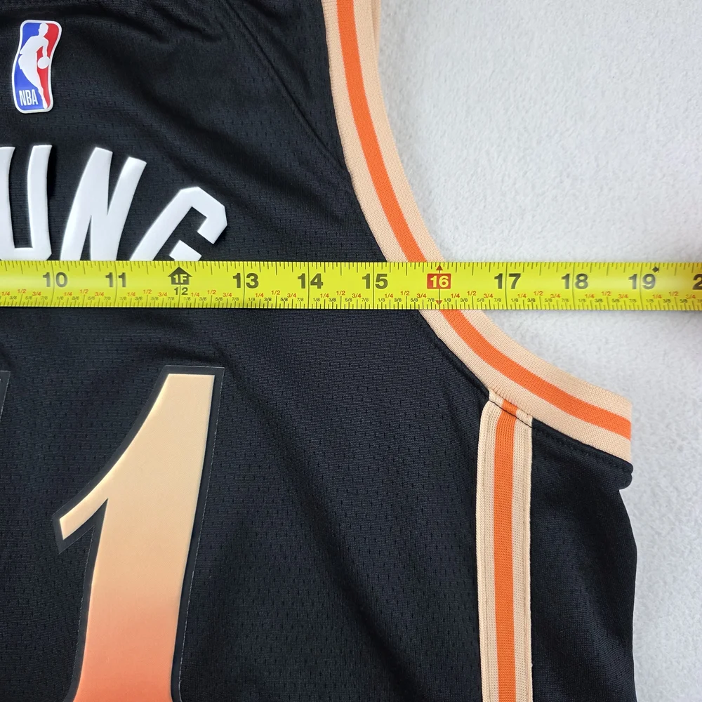 Nike Atlanta Hawks Trae Young Swingman Jersey Set Boy's Large Top Medium Shorts - Picture 7 of 16